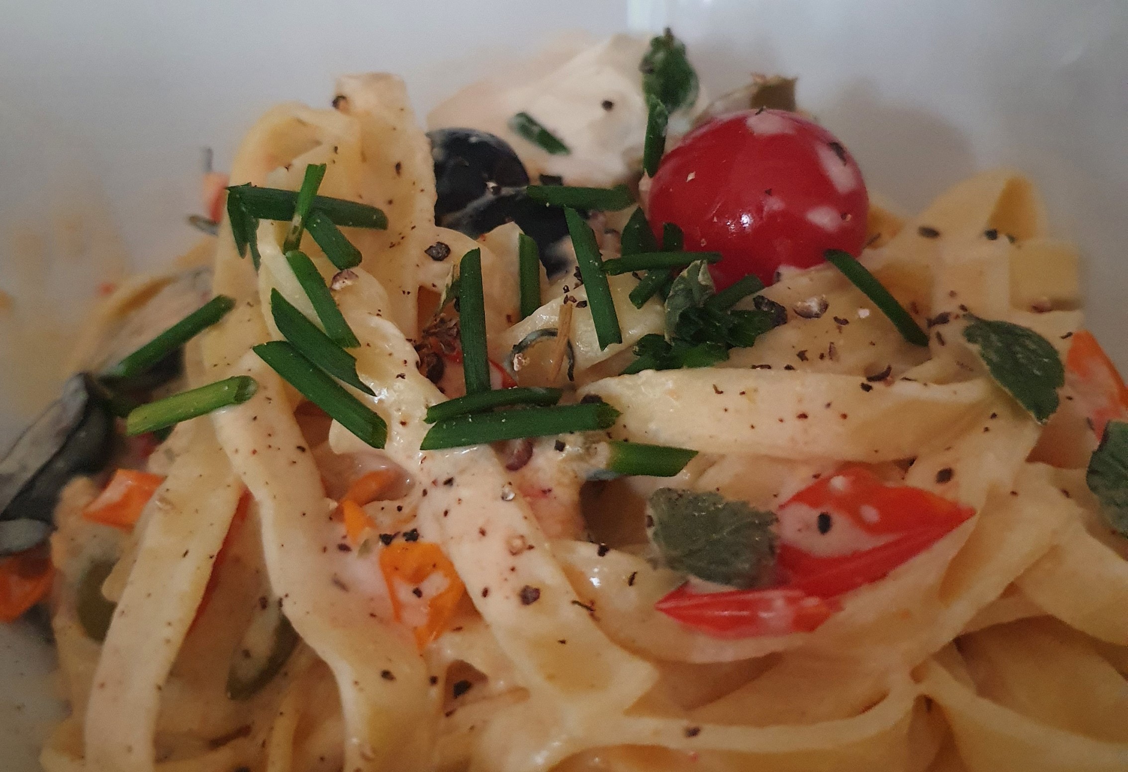 Creamy Tagliatelli